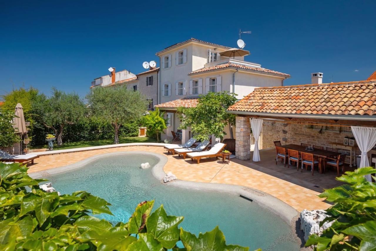 Family Villa Elizabeta With Pool In Umag Cepljani Εξωτερικό φωτογραφία